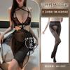 Sex underwear women, deep sexy perspective lace mesh sex clothes hollow backless sex suit