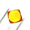 Certified Yellow Citrine 16 Ct Cushion Shape Faceted Cut Loose Gemstone b517
