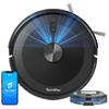 Robotic Vacuum Cleaner Teendow D10S Max Max Suction Power 5000Pa With Mop APP Control Home Cleaning Sweeping Map Navigation Black