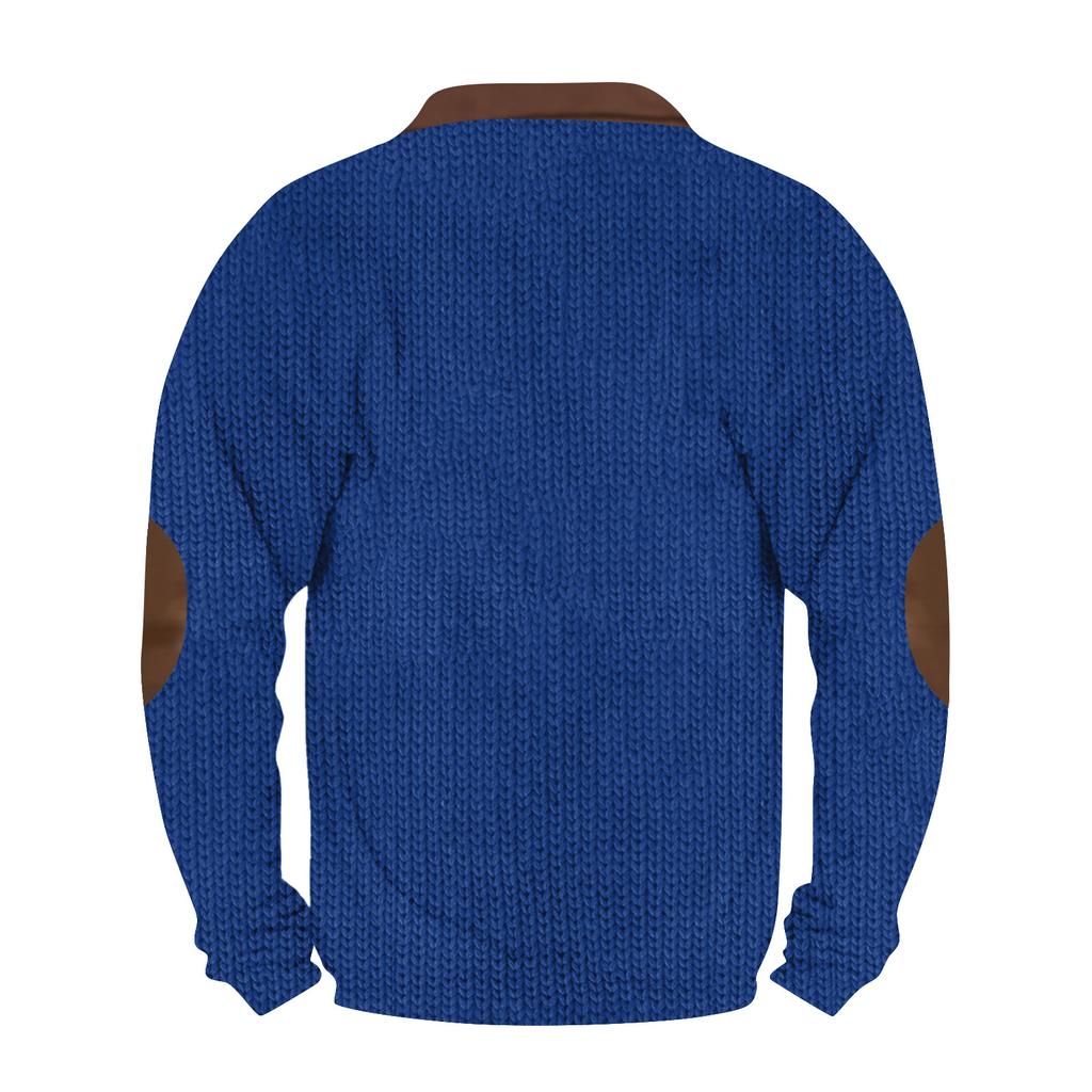 Men'S Outdoor Zipper Long Sleeved Sportswear Casual Sweatshirt