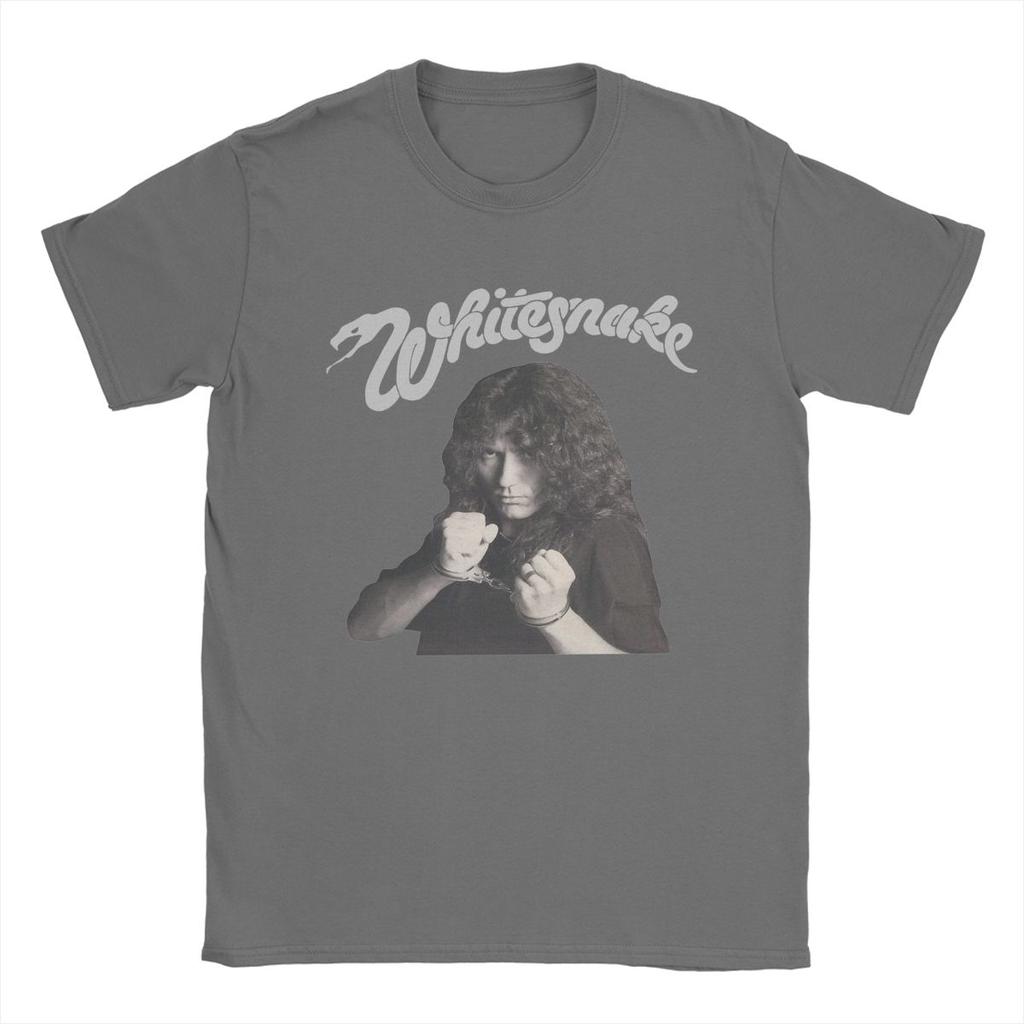 Members Whitesnake Band T Shirts Men Pure Cotton Amazing T-Shirt Round Neck Tee Shirt Short Sleeve Tops Gift Idea