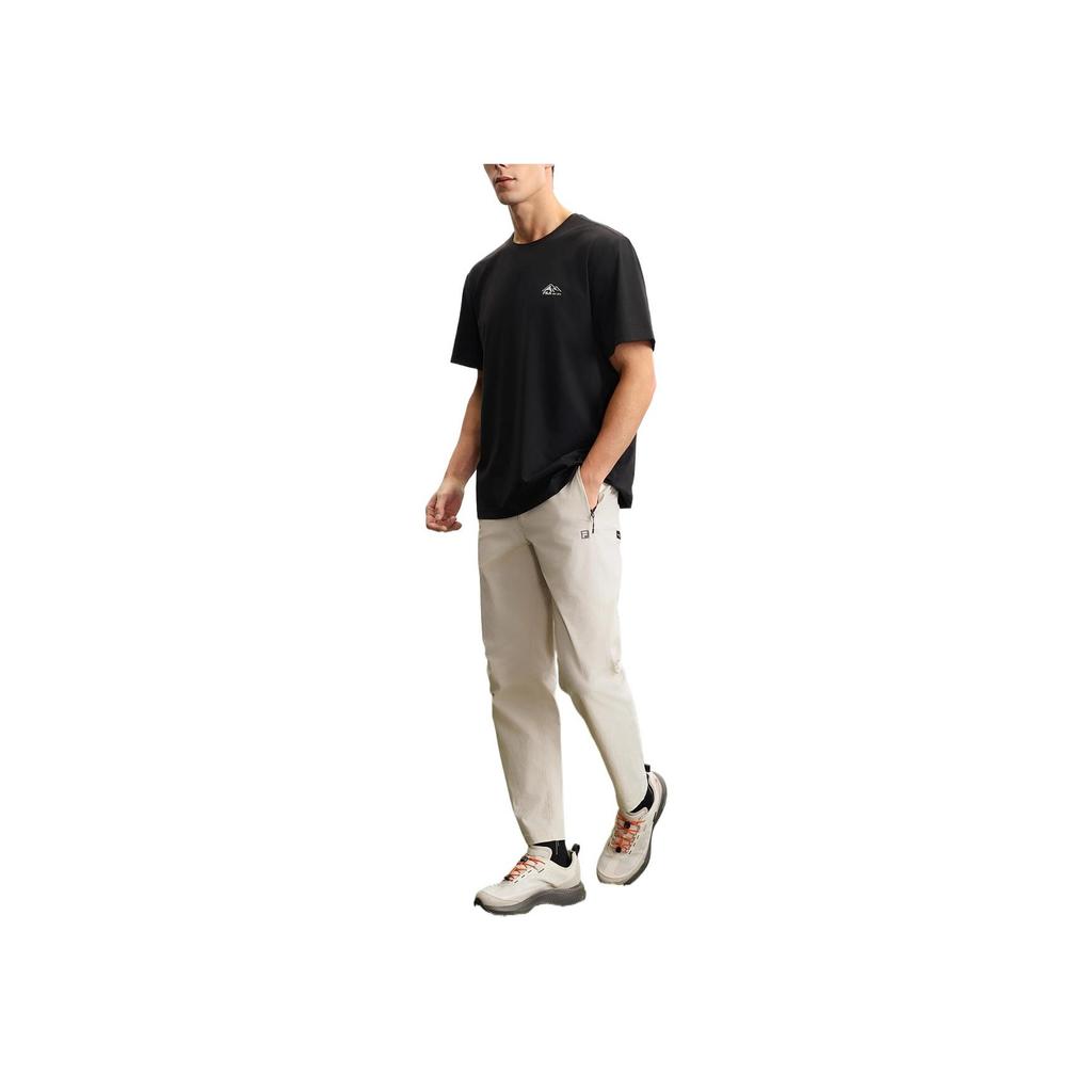 New FILA Fitness T Shirt Unisex Jet Black A51M521106F-BK