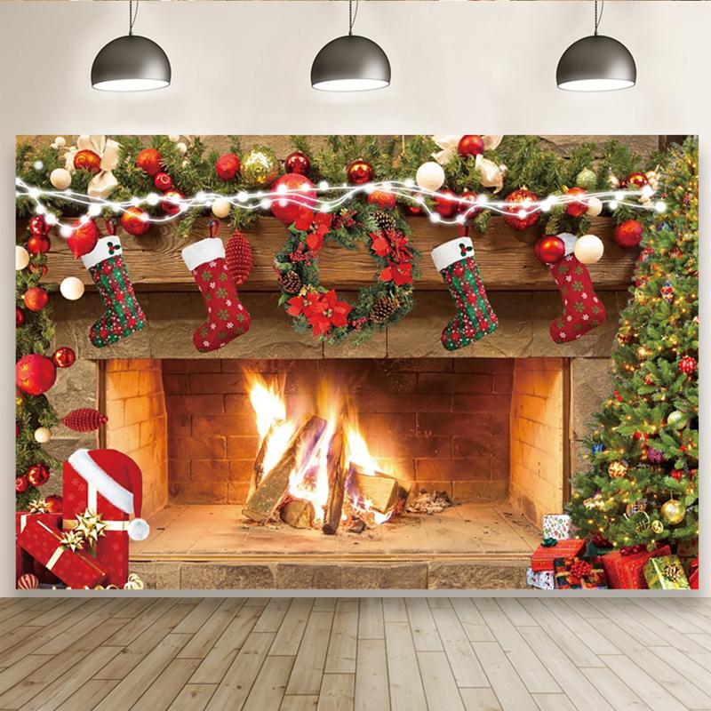 

Рождественский гобелен фон для фотосъемки реквизит фон ткань декор для вечеринки C-210x150cm