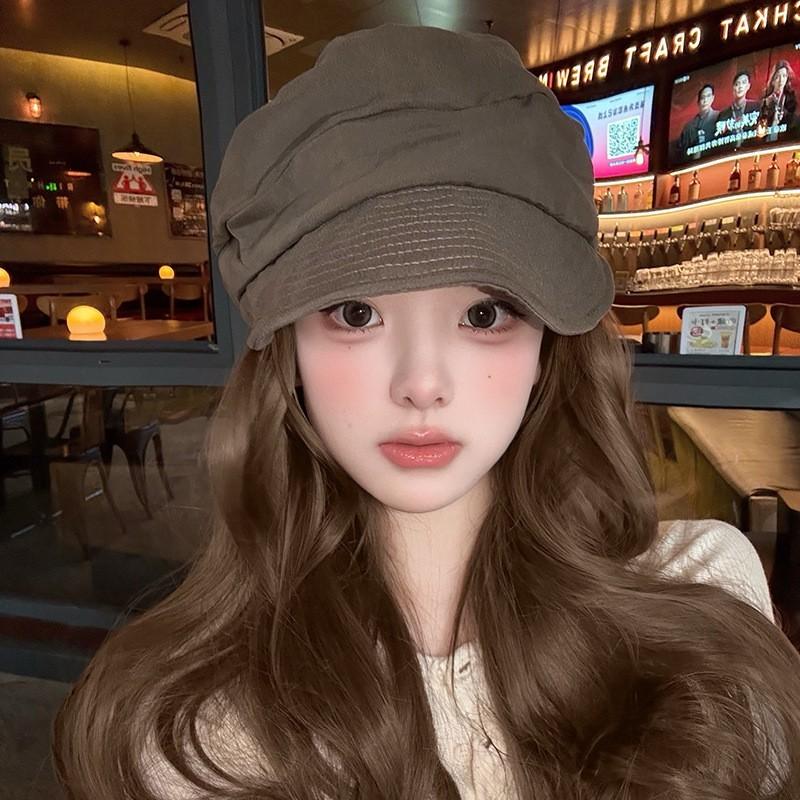 Artistic Beret Hat Womens Summer Breathable Polyester Sun Protection Fashion Casual