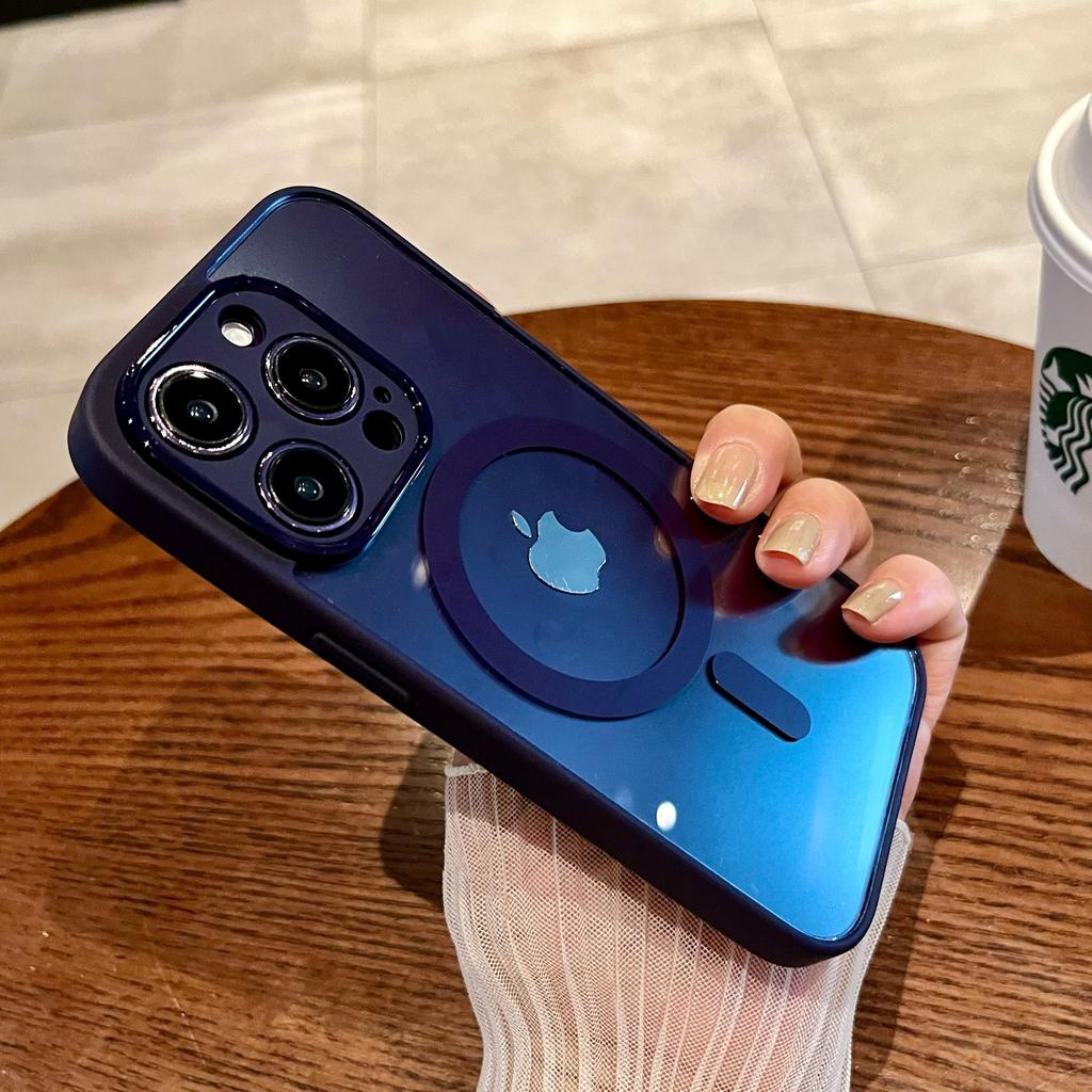 Luxury For Magsafe Magnetic Wireless Charging Case for iPhone 15 14 Plus 13 12 11 Pro Max Shockproof Soft Bumper Clear Cover