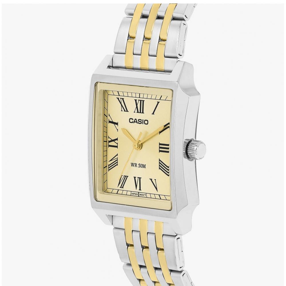 Casio Retro Analog Square Metal Watch Mtp B190sg 9bvdf