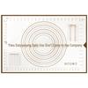 Silicone Baking and Kneading Mat with Rolling Pin and Heat-Resistant Pad