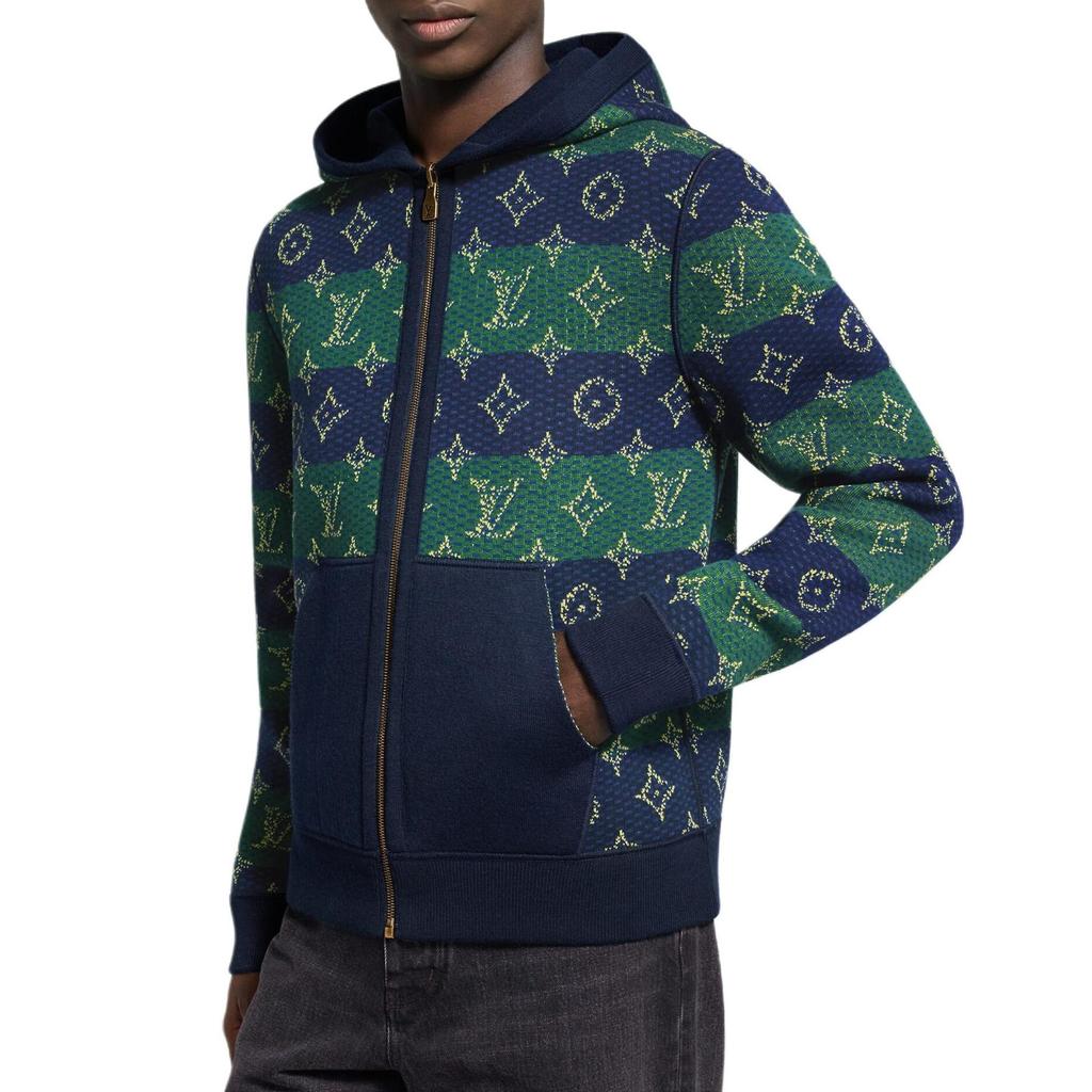 LOUIS VUITTON Monogram Double Face Reversible Hoodie 1AIJZ8