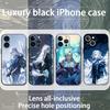 Genshin Impact Neuvillette Phone Case For iPhone 16 16e 15 14 13 12 11 XS XR Plus Mini Pro Max Soft Black Shockproof Cover