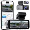 JADO Front and Rear 4K 8MP IMX415 Super Night Large Aperture Impact Parking LED Signal Angle Japanese Instruction Manual Dashcam, Cameras, Compact,