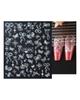 Colorful Butterfly Laser Manicure Decor Sliders Relief Engraved 5D Embossed Nail Stickers Nail Art Sticker Decal