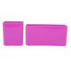 Phone Case Holer DIY Storage Box Beach Bag Insert Accessory for Sunglasses Headphones Cosmetics Wallet Cell Phone Purple