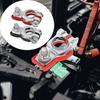 Top Post Wire Cable Clamp Positive Negative Quick Release Connector Battery Terminal Car