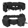 Detachable Bag Tactical Belt with Molle Pouch Set for Outdoor Sports Hunting Accessory