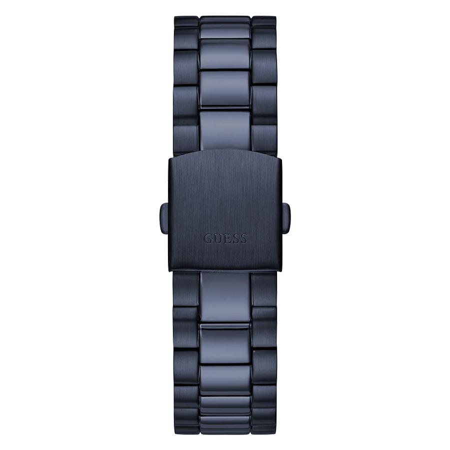 Guess Dark Blue Stainless Steel Strap Men's Quartz Watch with Date - GW0265G9