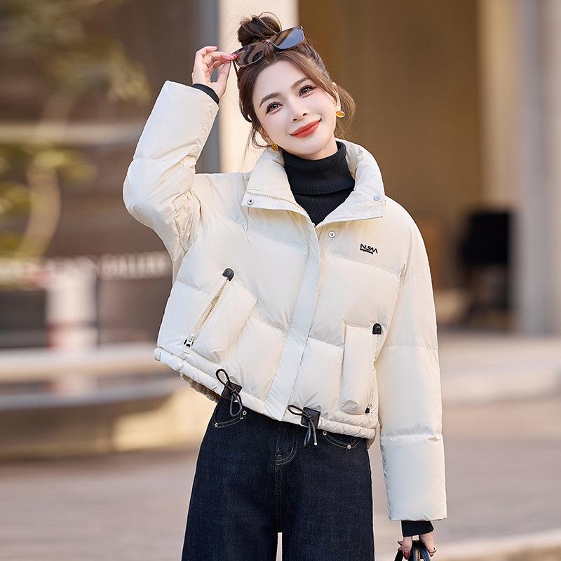 

2024 Women s Winter Stand Collar Down Jacket - Thickened and Warm, Fashionable White Duck Down, Small Size, YE6336 S 90-115 jin