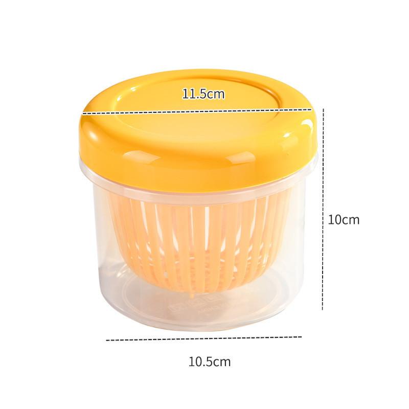 Plastic Food Storage Container With Lid For Fruits And Vegetables Home Kitchen Organizer