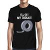 1Tee Mens I'll Get My Toolkit, Duct Tape Handyman T-Shirt
