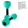 1 Pair Water Sports Dumbbells Portable Aquatic Foam Dumbbells Easy To Grasp Men Women Fitness Dumbbells