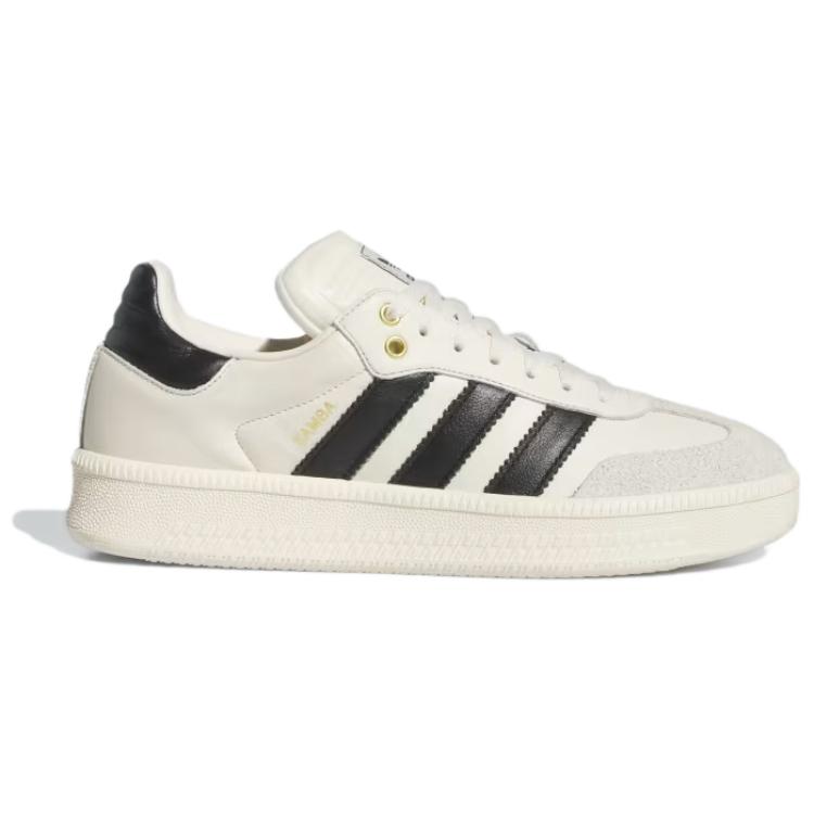 adidas Samba XLG Cream White Black Unisex Sneakers Core-Black Easy-Yellow JH9226
