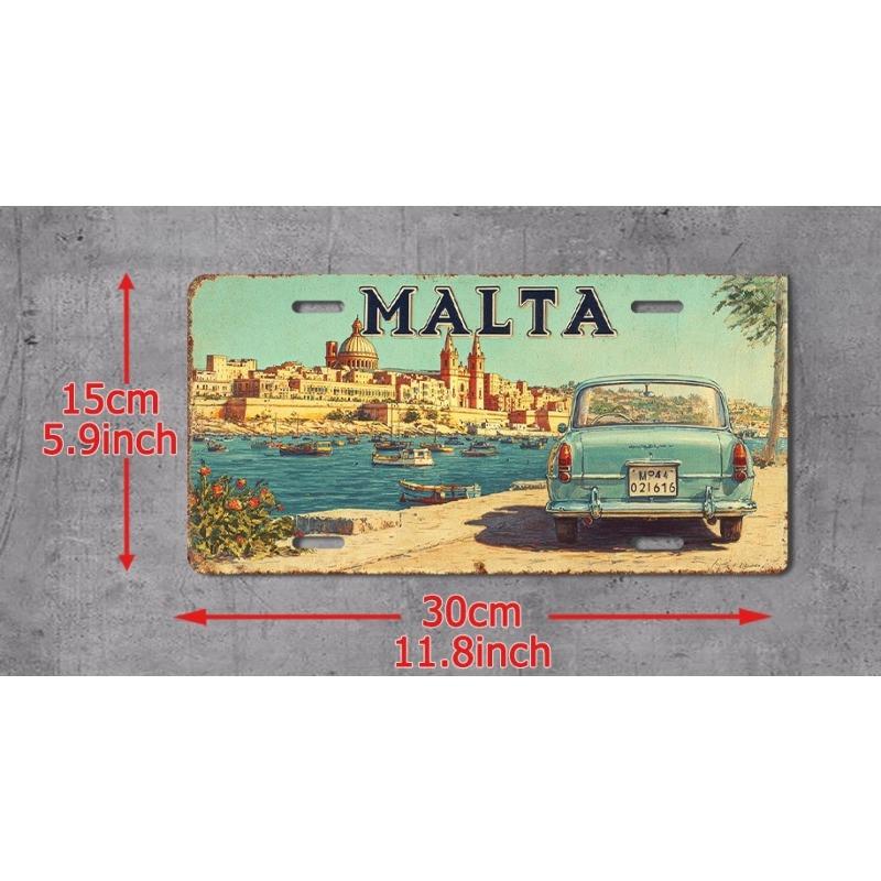 Metal Wall Sign Home Decor 15x30cm