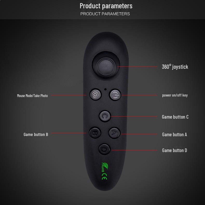 Y1 Kabelloser Bluetooth-Spielecontroller für Konsolen, Mobilgeräte & VR