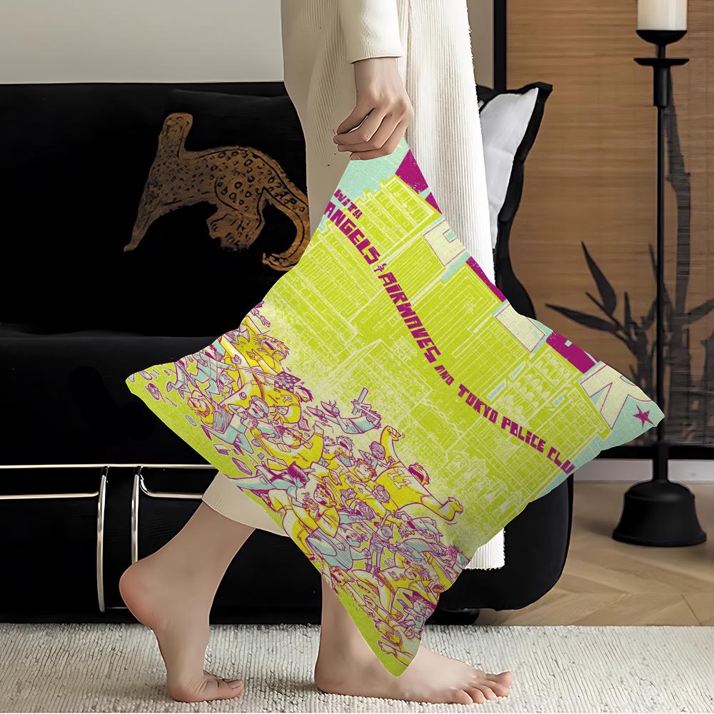 Weezer Music Band Pillow Cushion Cover Pillowcase Living Room Sofa Home Decor Customized