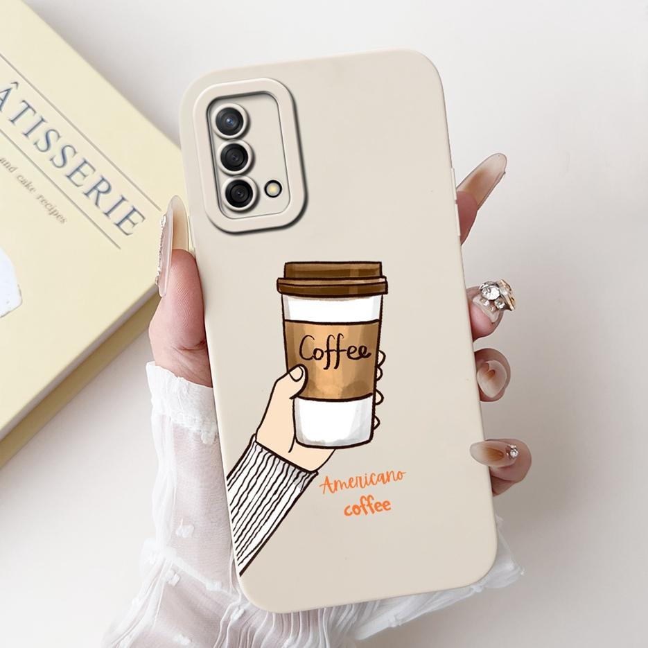 For Oppo A74 4G Case Oppo A54 A94 Stylish Candy Painted Cover Shockproof Phone Cases For Oppo A94 A 54 74 OppoA54 OppoA74 Bumper