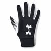 Under Armour UA Soccer Field Player Gloves 1328183 LG 2.0 Black/White/White