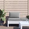 VidaXL Set of 2 Pallet Cushions, Waterproof Seat Pad, Garden Cushion, Outdoor Decoration Terrace, Grey 361755