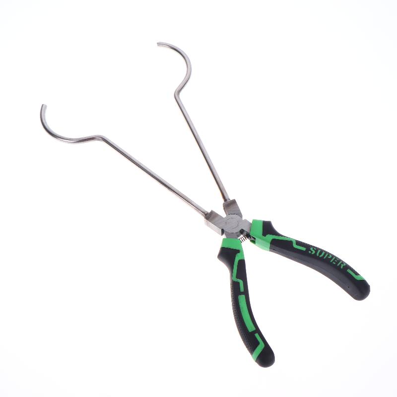 Clamp Crucible Tongs For Goldsmithing High Temp Furnace Clamp Rustproof Graphites Quartz Crucible Pliers Jewelry Tools 1