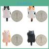Magnete per Frigorifero Gatto Grasso Carino Serie Calda in Resina Con Opzione Magnetica o Non Magnetica Per Regalo e Decorazione