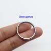 304 Stainless Steel Double Ring Keychain Key Ring