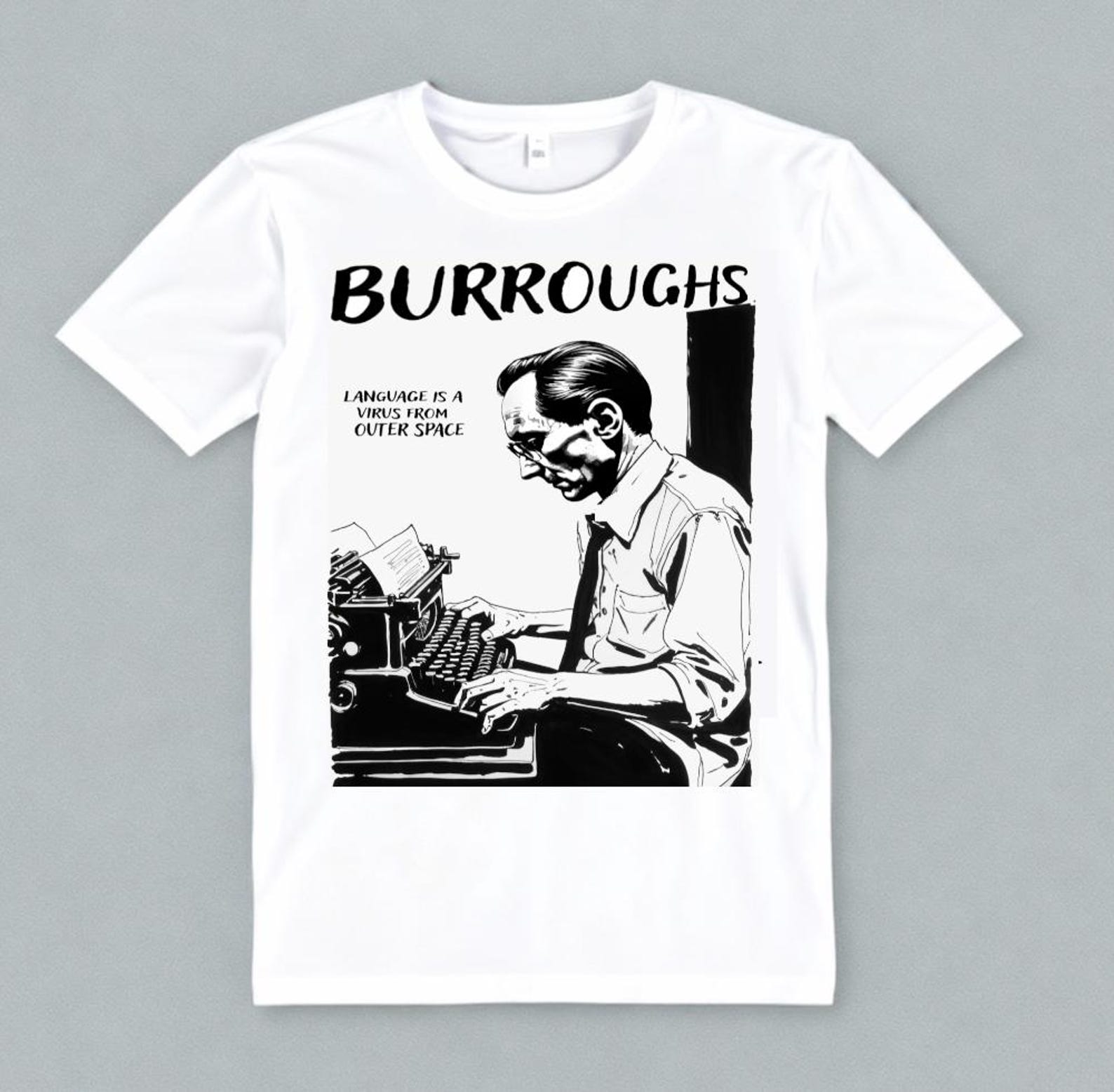 William S. Burroughs T-shirt L