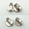 4Pcs Gas Stove Control Knob Heavy Duty Metal Cooktop Control Knob Oven Rotary Switches Burners Control Knob Adaptors