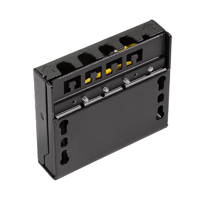 Cat.6A Patch Panel 4 Port LogiLink RJ45 Splitter 10GbE Shielded