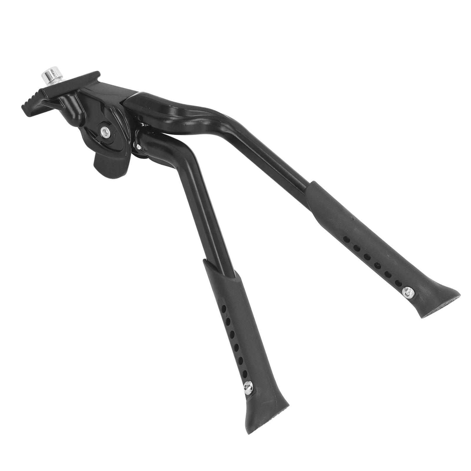 

Cent Mount Double Leg Bike Kickstand with 7 Holes Height Adjustable Aluminum Alloy Double Leg Bicycle Stand