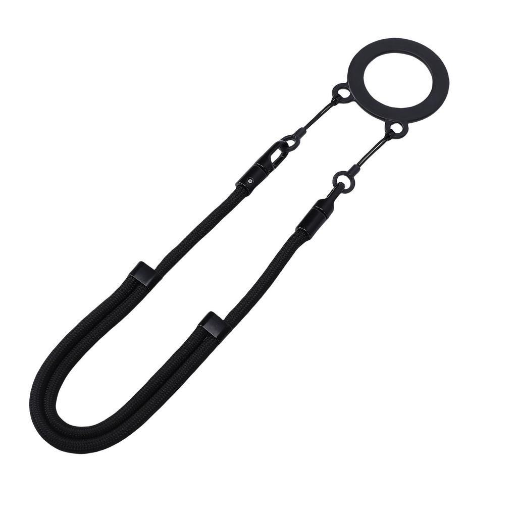 M22 Magnetic Neck Hanging Rope Phone Strap Bear Rings Cell Phone Lanyards