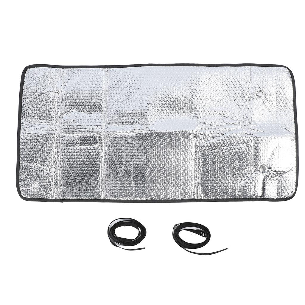 Window Air Conditioner Cover Rainproof Sun Resistant Heat Insulation Aluminum Foil AC Outside Unit
