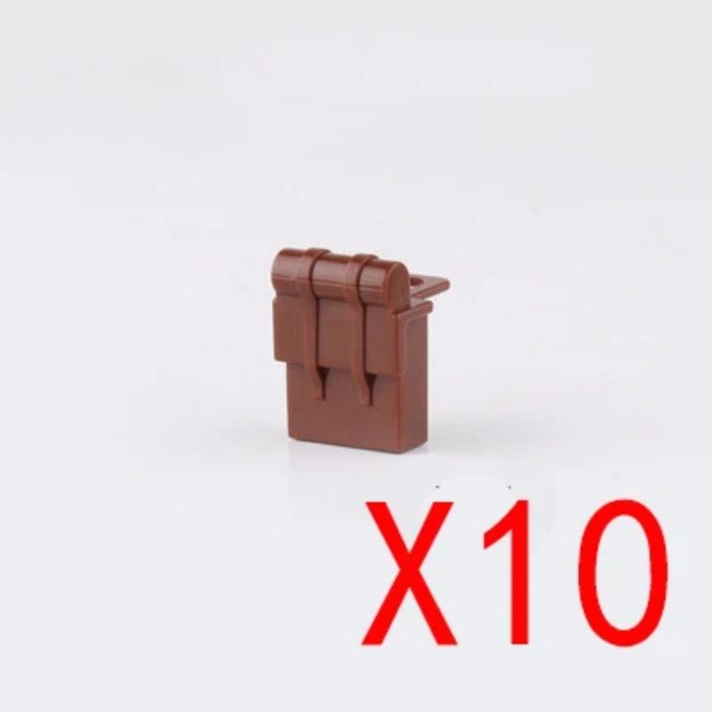 

Военные конструкторы Фигурки солдат Подарки Аксессуары Снаряжение Шлем Рюкзак Шляпа Плащ Сумка через плечо MOC Мини-кирпичики