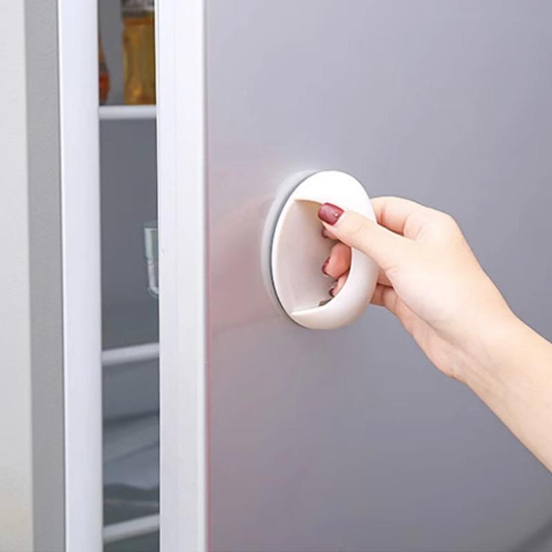 20PCS Self Adhesive Cabinet Drawer Handle Auxiliary Pull Handle for Glass Window Sliding Door Wardrobe Furniture Suction Cup Handle