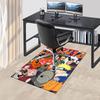 1pc Vibrant Anime Characters Carpet for Playroom Bedroom Living Room Sofa Home Decor,kids Game Area Rug Non-slip Floor Mat Y723121