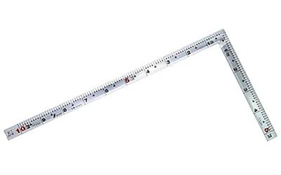 Shinwa Sokutei Κυλιόμενη Μεταλλική Κλίμακα Μπροστά και Πίσω Ισοδύναμη Κλίμακα Ασημί 1 Σιάκου 10545