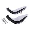 1 Pair Motorcycle Handlebar guard of hand with LED Protectors for ATV Motocross Bike , White