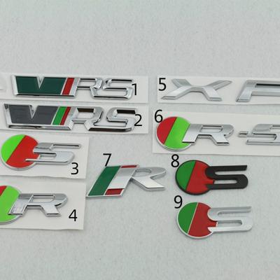 Ja+gu+ar Car Trunk Metal 3D Modified Stickers VRS Letter Car Stickers Car Decoration