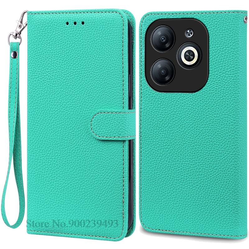 For Infinix Smart 8 / Smart 8 Pro Case Wallet Leather Flip Cover For Infinix Smart 8 Case 8 Plus X6525 X6525D X6525B Phone Cover