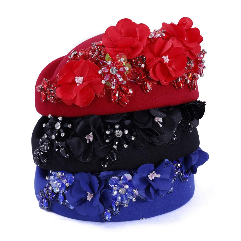 Vintage Ethnic Headwear With Polyester Fabric For Cultural Festival And Daily Use