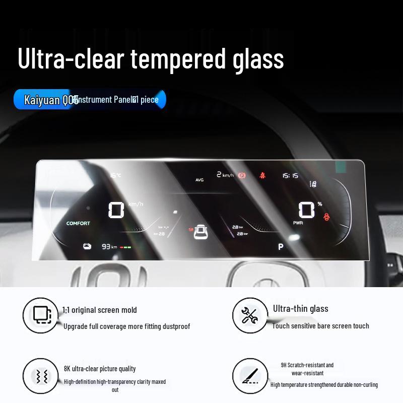 Tempered Film for Changan Qiyuan Q05: Screen Protector and Interior Decor for 26 Models