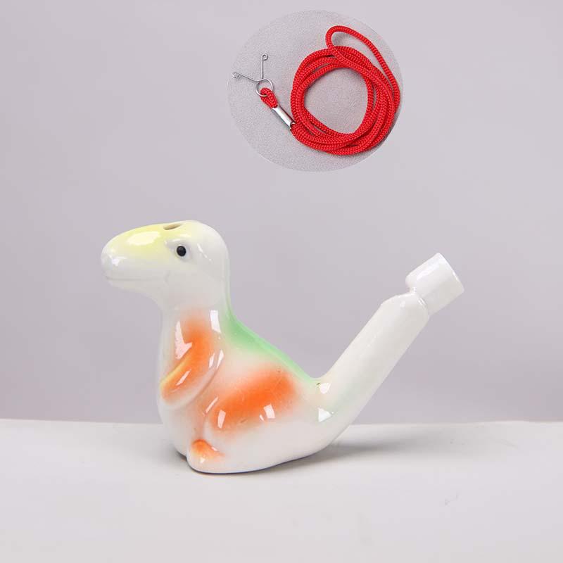 Keramisk Vattenfågel Ocarina Visselpipa - Barns Musikinstrument & Turist Hantverk