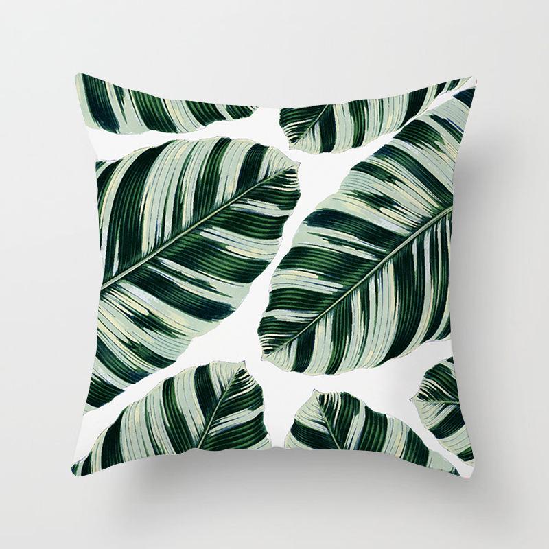 Ins Internet Celebrity Nordic Cactus Plant Peach Skin Car Sofa Pillow Cover Cushion Cover Home